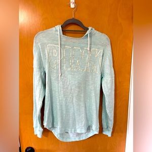 PINK open-back hoodie